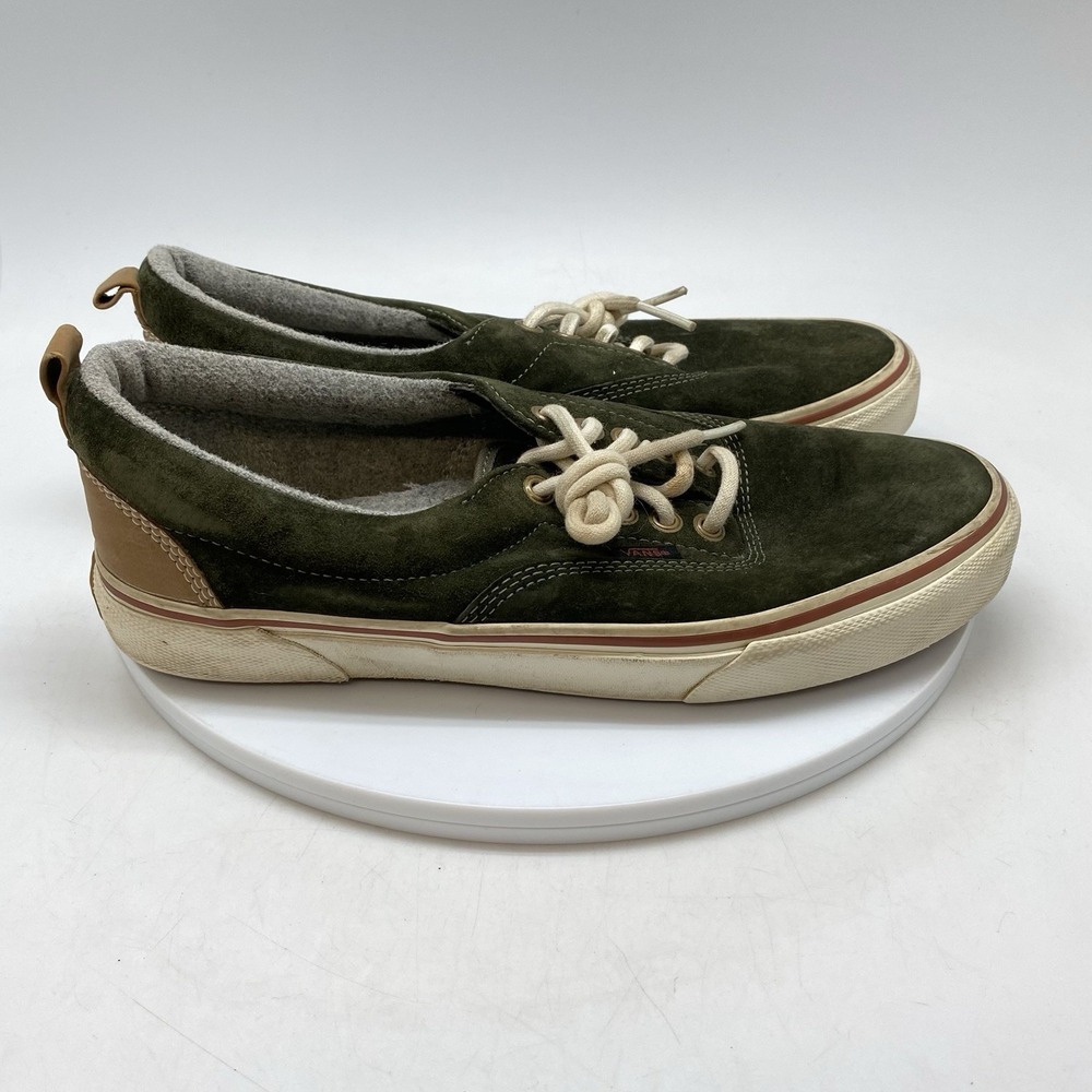 Vans Sneakers Mens 8.5 Womens 10 Era MTE TC6D Green Suede Athletic Casual Shoes